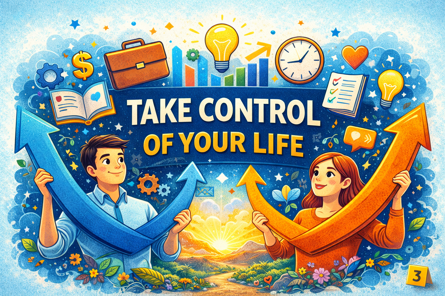 Student with laptop and books