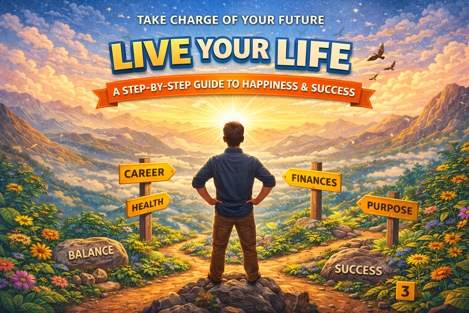 Student with laptop and books